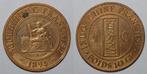 Indochine Indochina Km 1 1 Cent 1894 Gebeizt, Verzenden