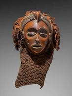 Hoogwaardige chokwé-masker - Ceremoniële chokwé-masker /, Antiek en Kunst