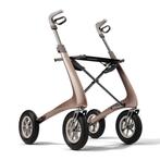 Carbon rollator Overland Metallic Brown met luchtbanden, Diversen, Ophalen of Verzenden, Nieuw