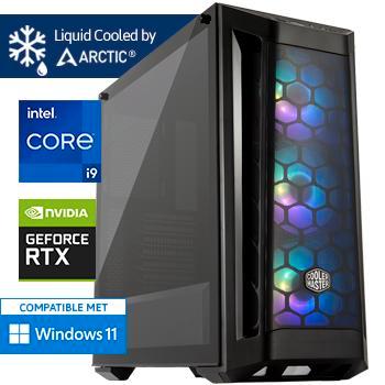 Core i9 12900F + Waterkoeling - RTX 4060 - 32GB - Game PC, Computers en Software, Desktop Pc's