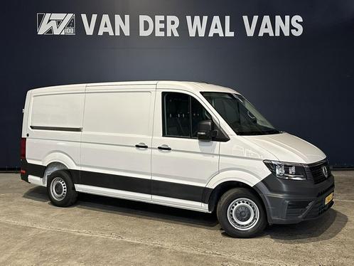Volkswagen Crafter 2.0 TDI L3H2 L2H1 Euro6 Airco | Camera |, Auto's, Bestelauto's, Dealer onderhouden, Lease, Zwart, Handgeschakeld