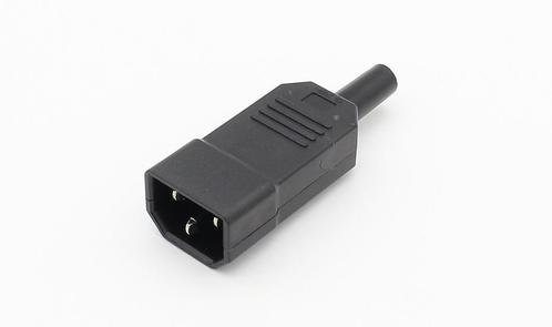 IEC C14 Connector Mannelijk, Doe-het-zelf en Verbouw, Elektra en Kabels, Nieuw, Ophalen of Verzenden