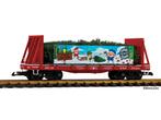 PIKO 38980 Niederbordwagen Weihnachten Baumtransport (07/..., Ophalen of Verzenden, Nieuw, Overige typen, Analoog