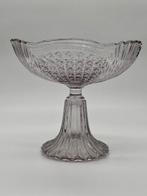 Val Saint Lambert - Kom op een voet - Lutèce - Mangaan, Antiek en Kunst, Antiek | Glas en Kristal