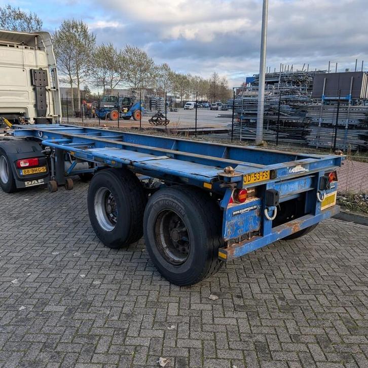 Container semi-trailer, PACTON, TXC.230-2, 1993, Auto diversen, Aanhangers en Bagagewagens
