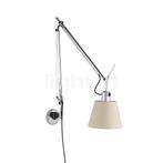 Artemide Tolomeo Basculante Parete, perkament (Wandlampen), Huis en Inrichting, Lampen | Wandlampen, Verzenden, Nieuw