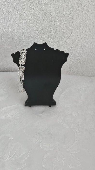 Zonder Minimumprijs - Armband Zilver - Vintage vakmanschap, Sieraden, Tassen en Uiterlijk, Armbanden
