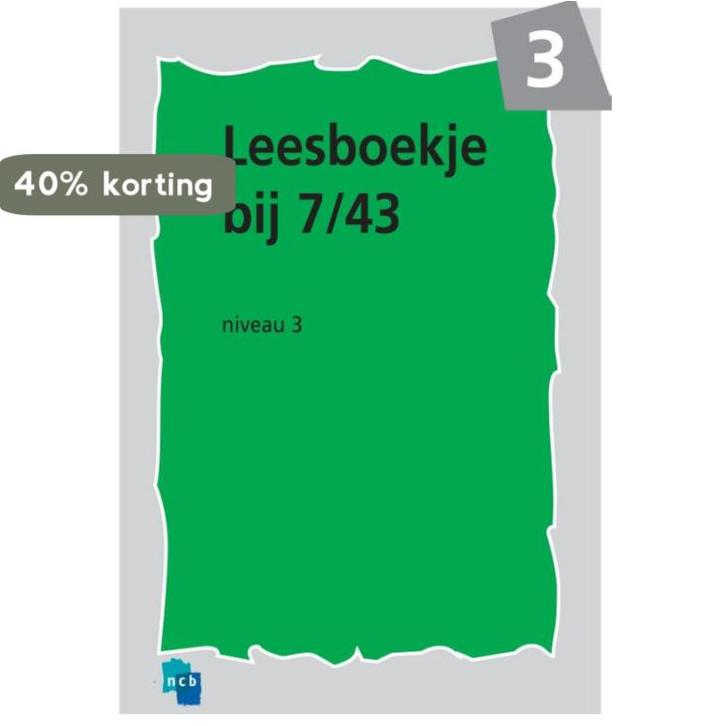 7/43 Leesboekje / Alfabetisering / Niveau 3 9789055170401, Boeken, Schoolboeken, Zo goed als nieuw, Verzenden