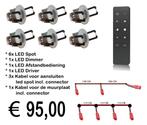 Dimbare led lampen voor plafond, overkapping en veranda, Nieuw, Aluminium, Overige materialen, Ophalen of Verzenden