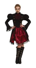 Gothic Halloween Kostuum Dames, Nieuw, Verzenden