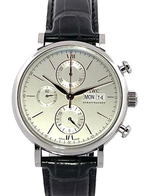 IWC Portofino Chronograph IW391031 uit 2022, Sieraden, Tassen en Uiterlijk, Horloges | Heren, Polshorloge, Gebruikt, Verzenden