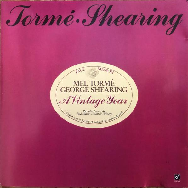 cd - Mel TormÃ© - George Shearing â A Vintage Year, Cd's en Dvd's, Cd's | Overige Cd's, Zo goed als nieuw, Verzenden