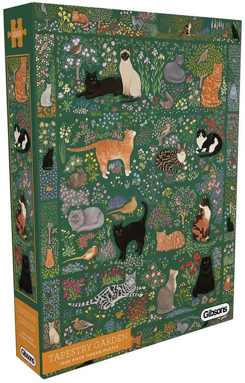 Tapestry Garden Puzzel (1000 stukjes) | Gibsons - Puzzels, Hobby en Vrije tijd, Denksport en Puzzels, Nieuw, Verzenden