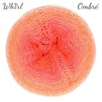 Scheepjes Whirl Ombré - 557 coral catastrophe - Getwijnd G, Hobby en Vrije tijd, Breien en Haken, Ophalen of Verzenden, Nieuw