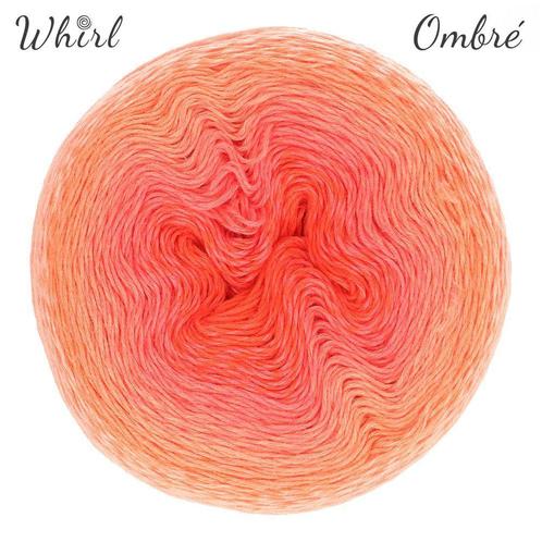 Scheepjes Whirl Ombré - 557 coral catastrophe - Getwijnd G, Hobby en Vrije tijd, Breien en Haken, Ophalen of Verzenden