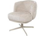 Eetkamerstoel Lopez - beige draaipoot 360 - Cremona - Taupe, Huis en Inrichting, Stoelen, Ophalen of Verzenden, Nieuw