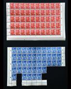 Nederland 1942 - Legioenzegels in veldelen van 50 en 42 -, Postzegels en Munten, Gestempeld