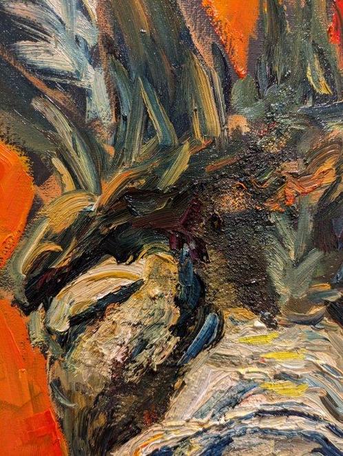 Alexander Diener Junior - Esel, Antiek en Kunst, Kunst | Schilderijen | Modern