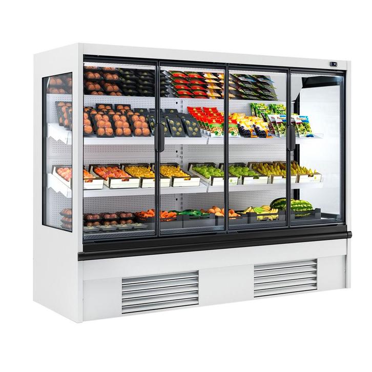 GGM Gastro | Wandkoeling - 2580mm - 740 liter - met 2 |, Witgoed en Apparatuur, Koelkasten en IJskasten, Verzenden