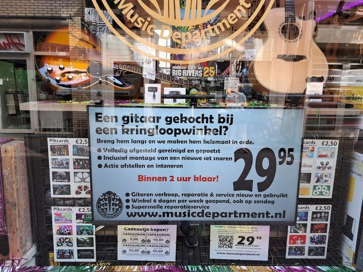 Je nieuwe gitaar wel of niet online kopen? Music Department, Muziek en Instrumenten, Snaarinstrumenten | Gitaren | Elektrisch