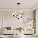 3-Ring Hanglamp Modern – Dimbare Ronde Luxe Plafondlamp LED, Huis en Inrichting, Lampen | Hanglampen, Verzenden, Nieuw