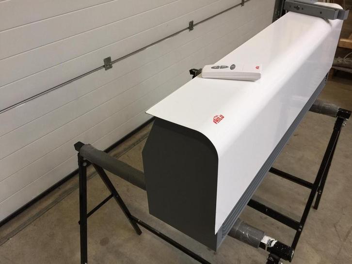 Frico luchtgordijn, Doe-het-zelf en Verbouw, Verwarming en Radiatoren, Overige typen, Gebruikt, 800 watt of meer, Ophalen of Verzenden