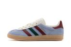 Adidas Gazelle Indoor Blue Dawn Collegiate Burgundy - 41 1/3, Nieuw, Sneakers of Gympen, Verzenden, Blauw