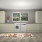 Magnolia hoogglans greeploze waskamer Brunei 102131, Huis en Inrichting, Keuken | Complete keukens, Verzenden, Nieuw