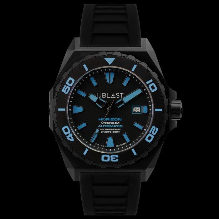 Ublast - Horizon Titanium - Professional Diver -, Sieraden, Tassen en Uiterlijk, Horloges | Heren
