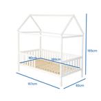 Huisbed Montessori | Massief Hout | Beste Prijs, Kinderen en Baby's, Kinderkamer | Bedden, 85 tot 100 cm, Nieuw, Ophalen of Verzenden