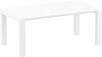Tuintafel - Vegas Medium - Wit - Uitschuifbaar 180/220 cm beschikbaar voor biedingen