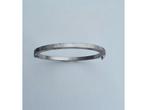 Casa Jewelry Bangle Classic Square Zilver Gerhodineerd, Verzenden, Nieuw