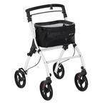 Aluminium Rollator Active - Wit, Diversen, Rollators, Verzenden, Nieuw