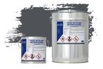 Wixx 2K PU 450 Betoncoating RAL 7015 | Leigrijs 10L, Doe-het-zelf en Verbouw, Nieuw, Verf, Grijs, Verzenden