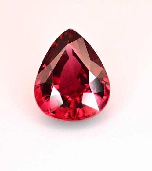 Zonder Minimumprijs - 1 pcs Rood Granaat - 7.95 ct -, Sieraden, Tassen en Uiterlijk, Edelstenen