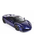 2020 FERRARI SF90 SPIDER BLU ELETTRICO METALL. BBR, Hobby en Vrije tijd, Modelauto's | 1:18, Nieuw