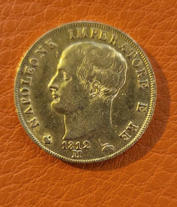 Italië, Koninkrijk (Napoleontisch) Napoléon I (1804-1814)., Postzegels en Munten, Munten | Europa | Niet-Euromunten