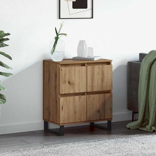 vidaXL Dressoir Bruin 60 x 35 x 70 cm Bewerkt hout, Huis en Inrichting, Kasten | Dressoirs, Nieuw, Minder dan 50 cm, Overige houtsoorten