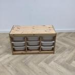 Tweedehands Schoolkast vv 9 bakken, (hxbxd) 52x93x43 cm,, Huis en Inrichting, Kasten | Overige, Ophalen of Verzenden, Gebruikt