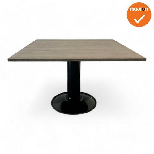 Mauforce Vierkante tafel - 120x120cm - Trompetvoet in kle..., Zakelijke goederen, Kantoor en Winkelinrichting | Kantoormeubilair en Inrichting