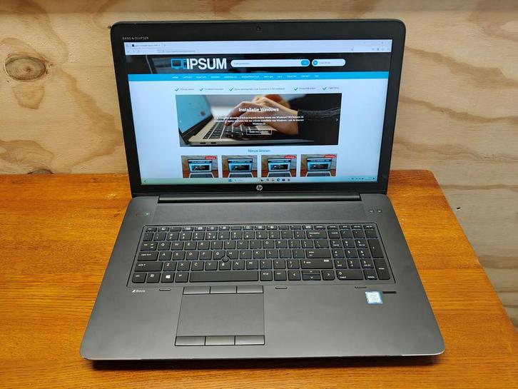 HP Zbook 17 G4 | i7 7820HQ | 32gb DDR4 | 500gb SSD | Quad..., Computers en Software, Windows Laptops, 2 tot 3 Ghz, SSD, 17 inch of meer
