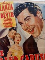 Belgische film poster - originele, Mario Lanza, Ann Blyth -, Verzamelen, Nieuw