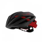 Fietshelm Tecta Zwart/rood, Verzenden, Nieuw