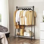 Minimalistisch Kledingrek met Legplank – Stalen Frame 92×33×, Verzenden, Nieuw