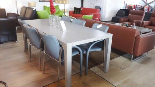 Betula multiplex eettafel, Huis en Inrichting, Tafels | Eettafels, Nieuw, Rechthoekig, Ophalen of Verzenden