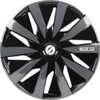 Sparco Wieldoppen Lazio 16 inch - Zwart/Grijs, Ophalen of Verzenden, Zo goed als nieuw
