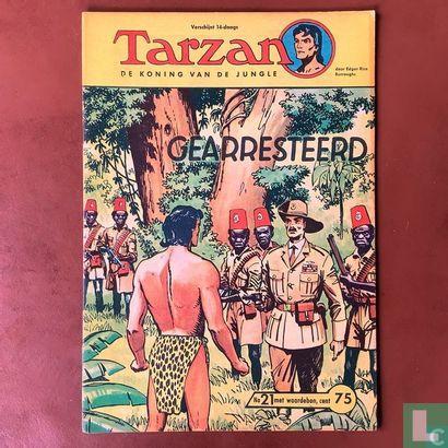 Tarzan - Gearresteerd - 1961, Boeken, Strips | Comics, Europa, Zo goed als nieuw, Eén comic, Verzenden