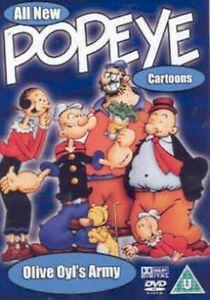 Popeye: All New Popeye - Olive Oyls Army DVD (2003) cert U, Cd's en Dvd's, Dvd's | Overige Dvd's, Zo goed als nieuw, Verzenden