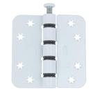 AXA Smart Easyfix scharnier 89x89 mm wit gelakt, Verzenden, Nieuw