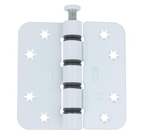 AXA Smart Easyfix scharnier 89x89 mm wit gelakt, Doe-het-zelf en Verbouw, Hang- en Sluitwerk, Verzenden